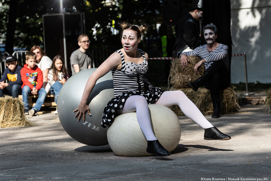 Это просто цирк какой-то: фестиваль «Башня» запустил уличную программу на «Балтике» (фото)