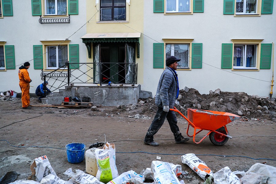 Царство синего кота: как выглядит Железнодорожный после капитального ремонта