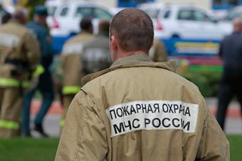 МЧС: в Калининграде в огне погиб бездомный
