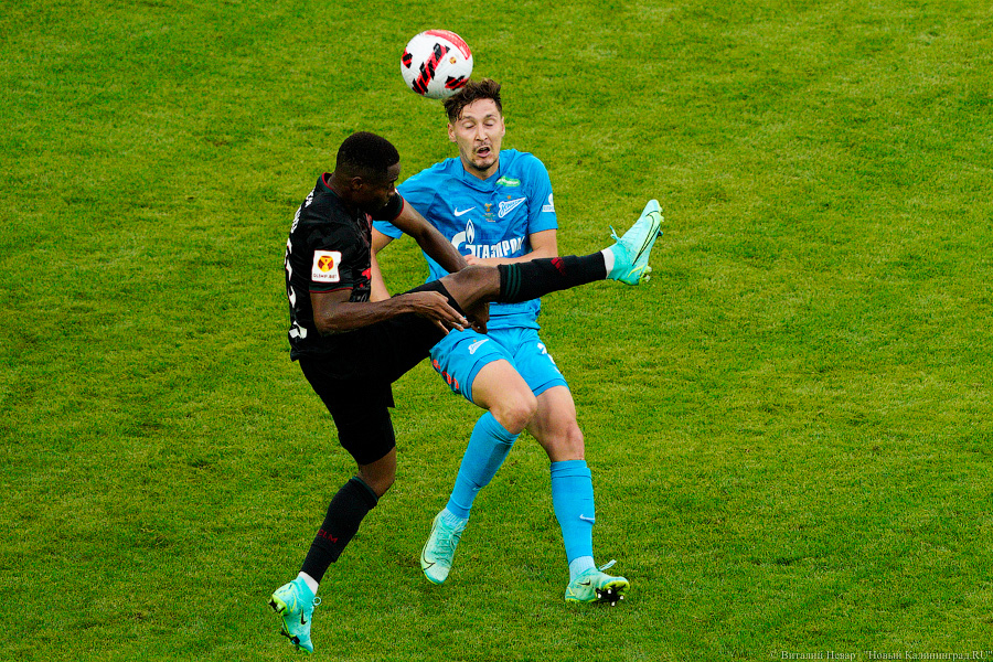 Три гола в одни ворота: как «Зенит» взял Суперкубок в Калининграде (фото)