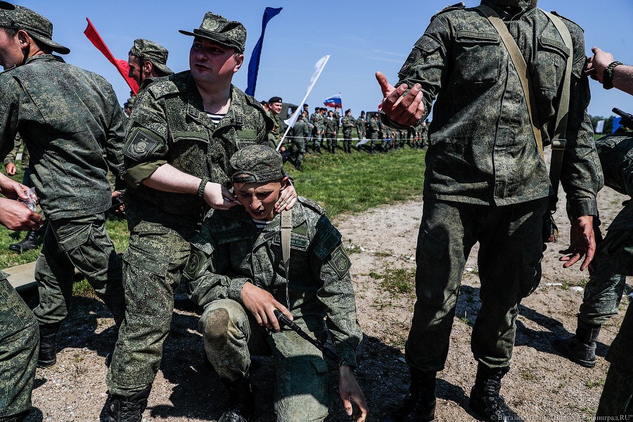 10 километров преград: на «Хмелевке» начался конкурс морпехов «Морской десант» (фото)