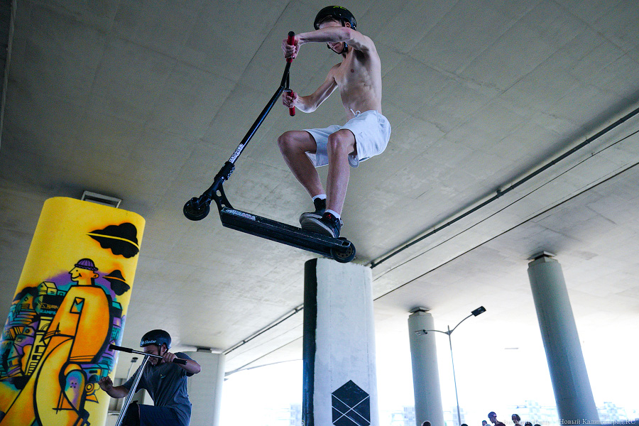В Калининграде стало ещё одним скейт парком больше. Вот что там происходит