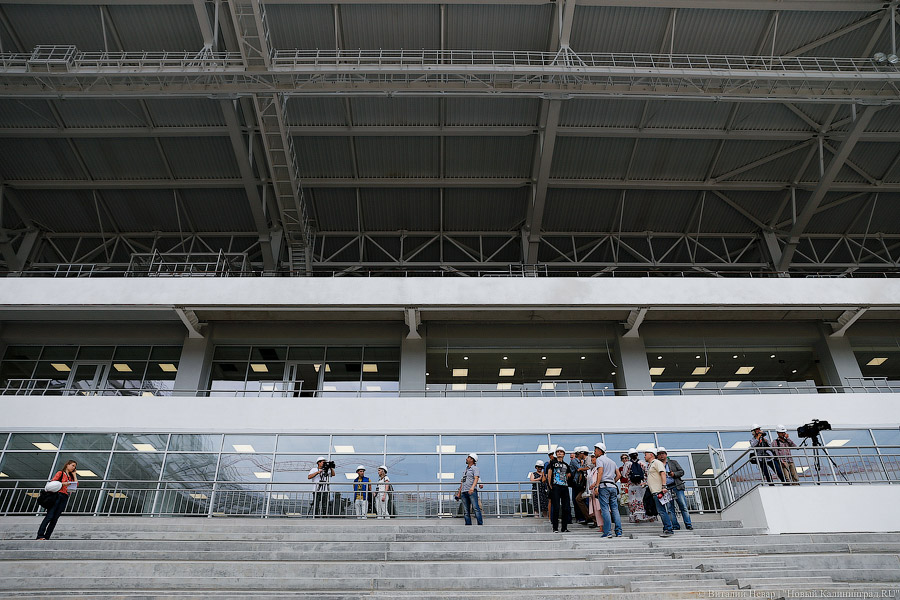 Изгоняющие воду: что увидел вице-премьер Мутко на стадионе к ЧМ-2018