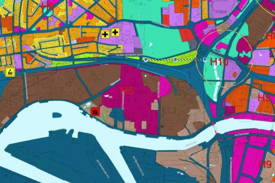 Часть промзоны на Правой набережной хотят перевести в зону общественно-деловой застройки