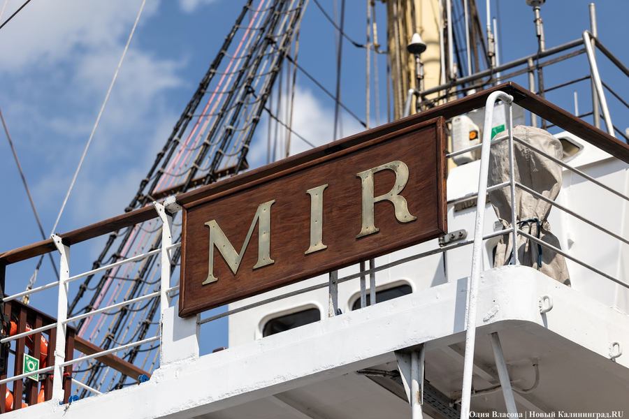 Верёвки, мачты, моряки: в Калининграде открылся фестиваль «Паруса Мира» (фото)