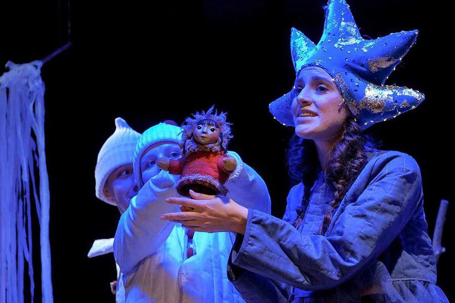 Спектакль Наталья Степаненко «Северное сияние» в Калининградском драмтеатре. Фото предоставлено Иваном Андрусовым.