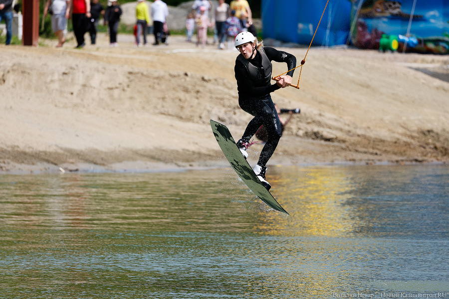 В Гурьевском районе открылся новый вейк-парк. Посмотрите, как это было (фото)
