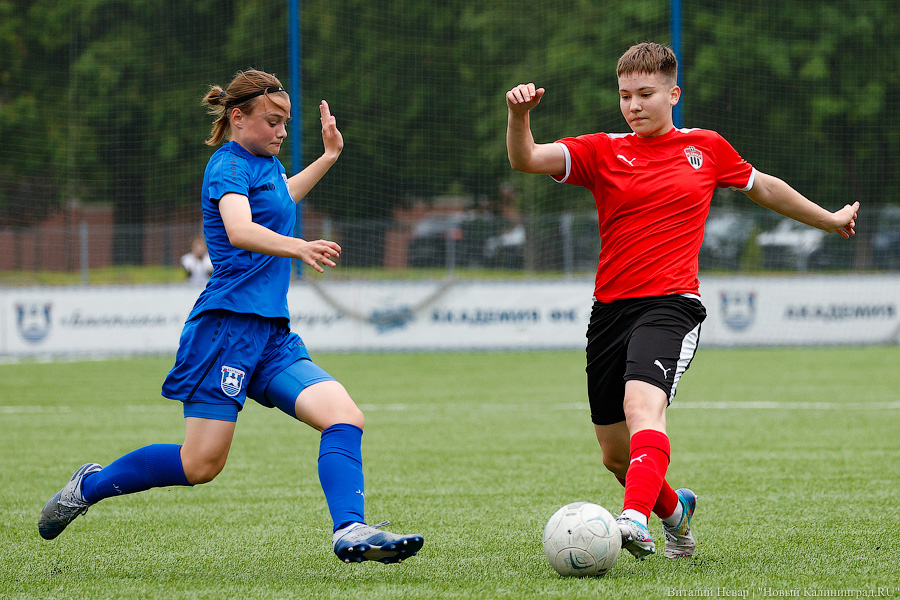Голкиперка, форвардка: женская «Балтика» дебютировала на Кубке России (фото)