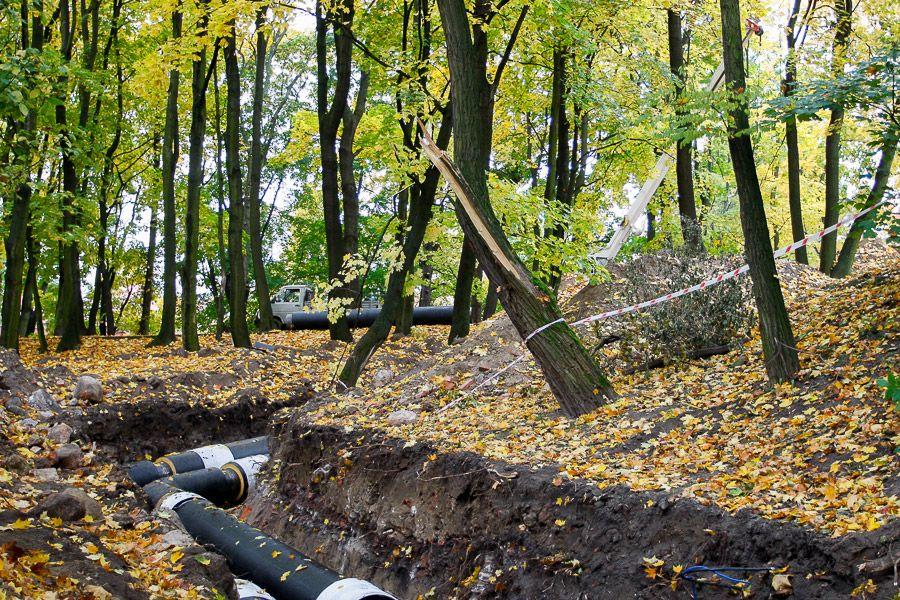 Бессель с ними: основание холма, где была Кенигсбергская обсерватория, срыли экскаваторы