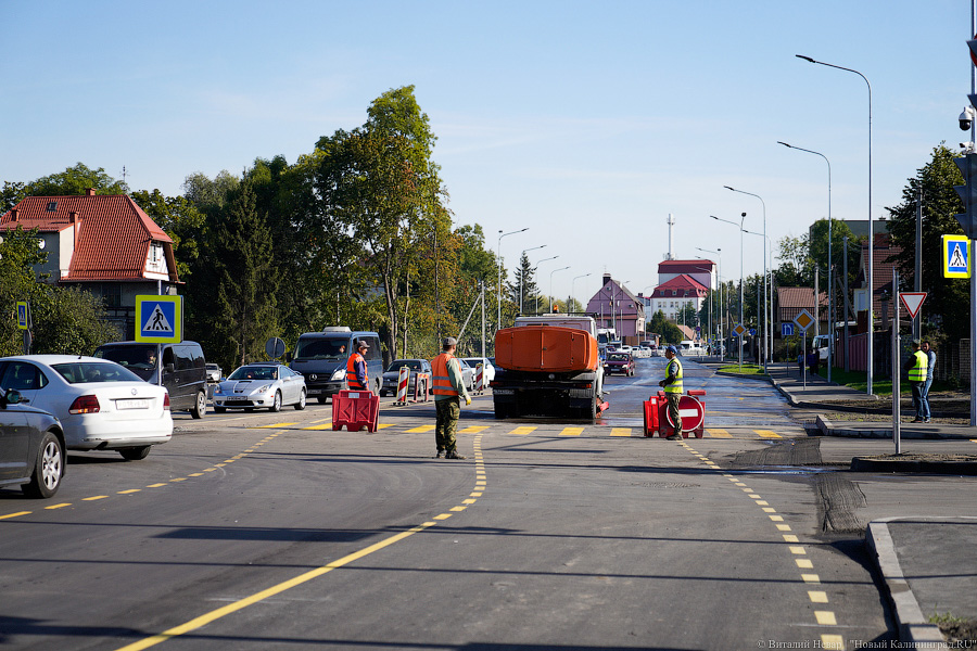 Две-четыре полосы: ул. Гагарина открылась после реконструкции (фото)