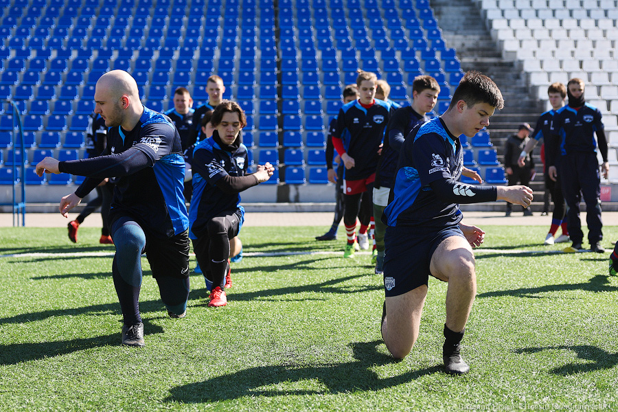 «Балтийский шторм»: в Калининградской области создали профессиональную команду по регби (фото)
