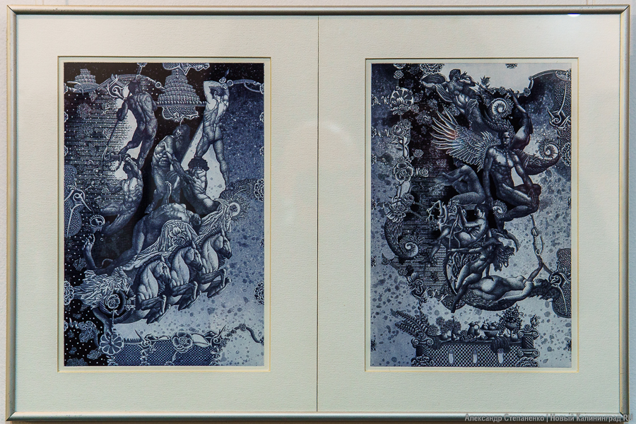 Графика, янтарь и арт: в Музее искусств открылась выставка «Магнетизм Гофмана» (фото)