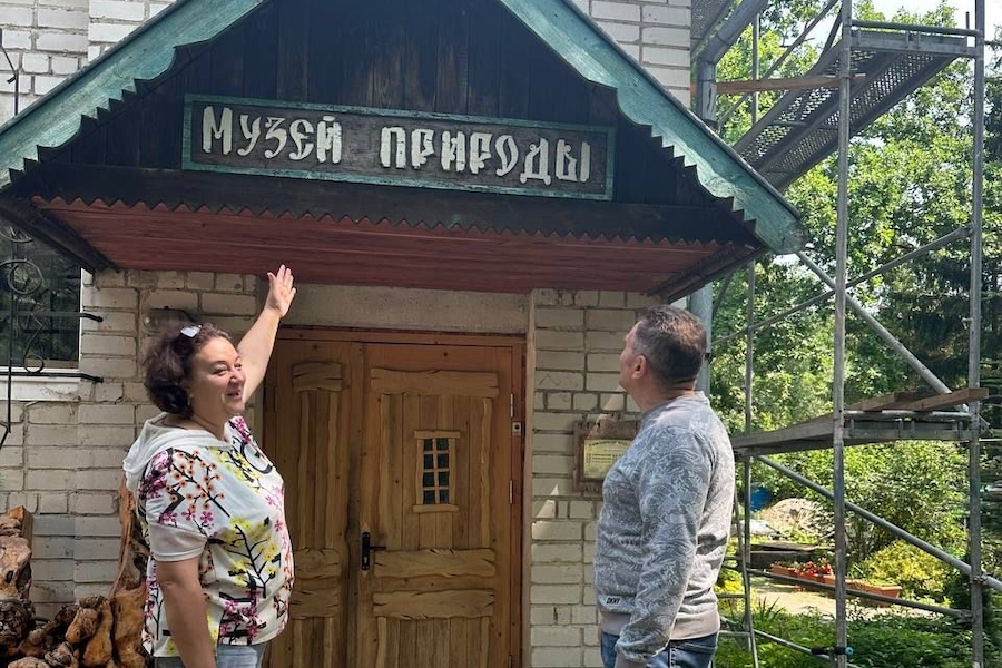 В музее леса в Отрадном после четырех лет простоя начался капитальный ремонт