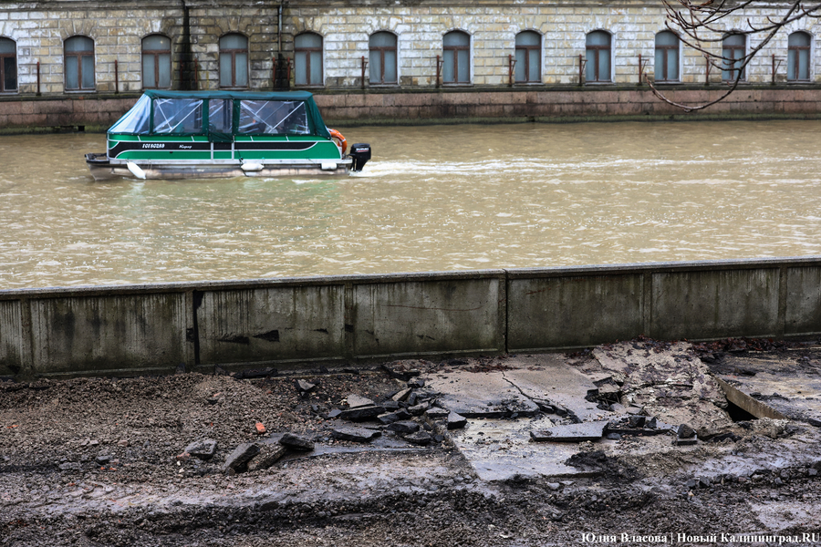 Руины Кнайпхофа: как проходит подготовка к благоустройству острова Канта (фото)