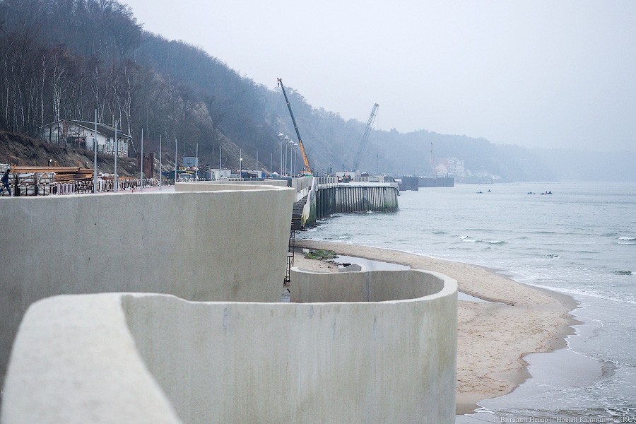  Не рассчитали силы: как выглядит будущий променад в Светлогорске (фото)