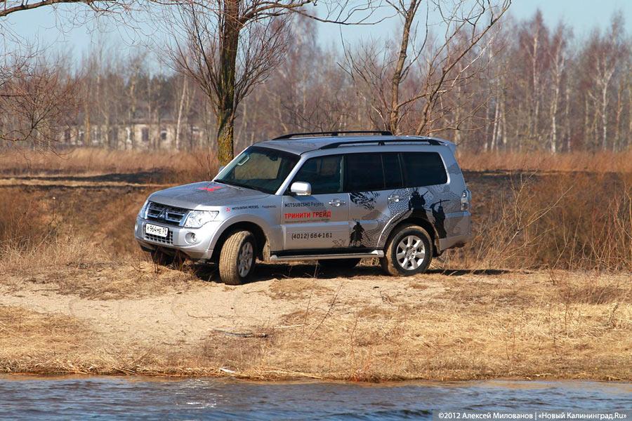 «Танки грязи не боятся»: внедорожный тест-драйв Mitsubishi Pajero IV