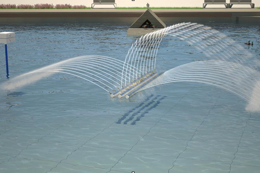 В центре Светлого собираются поставить плавающий фонтан в виде книги (фото)