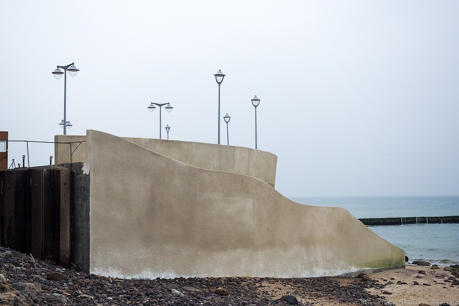  Не рассчитали силы: как выглядит будущий променад в Светлогорске (фото)