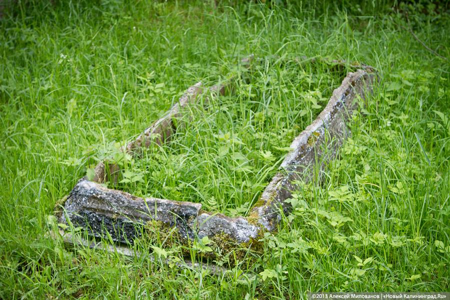 Газ и кости: в кирхе 15-го века в Зеленополье рушатся стены и исчезают захороненные останки