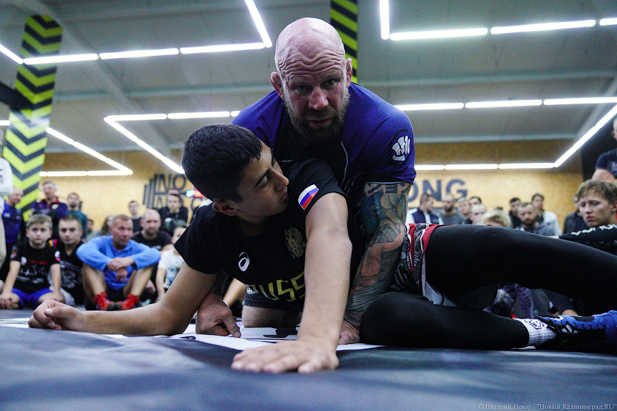 Крёстный отец смешанных единоборств: Джефф Монсон дал мастер-класс в Калининграде (фото)