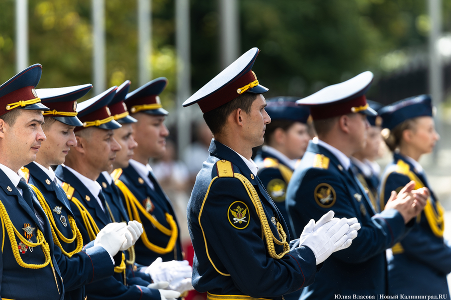 «Задача по охране мирных граждан»: как офицеры УФСИН принимали присягу (фото)