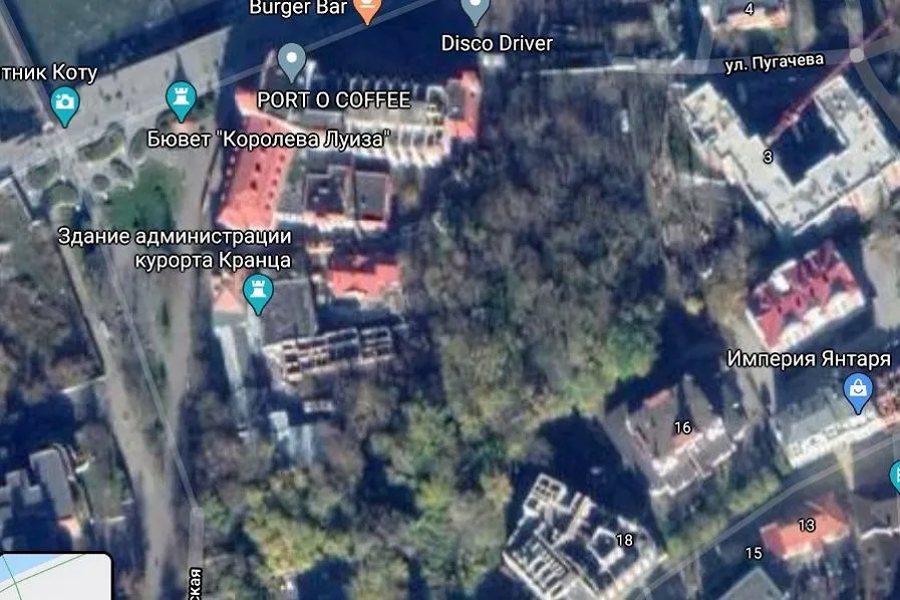 Скриншот Google Maps