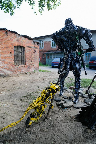 Смотришь на деталь и видишь хвост: житель Гвардейска создаёт трансформеров