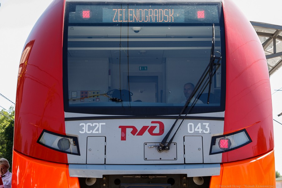 В Калининградской области на неделю сокращают число пригородных поездов и автобусов