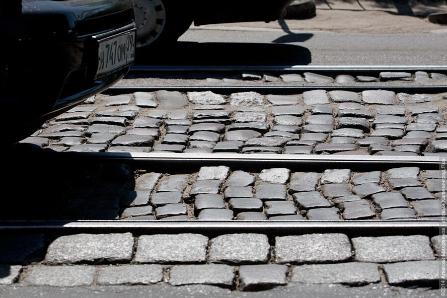 В Калининграде хотят убрать брусчатку с трёх перекрестков за 5,3 млн рублей