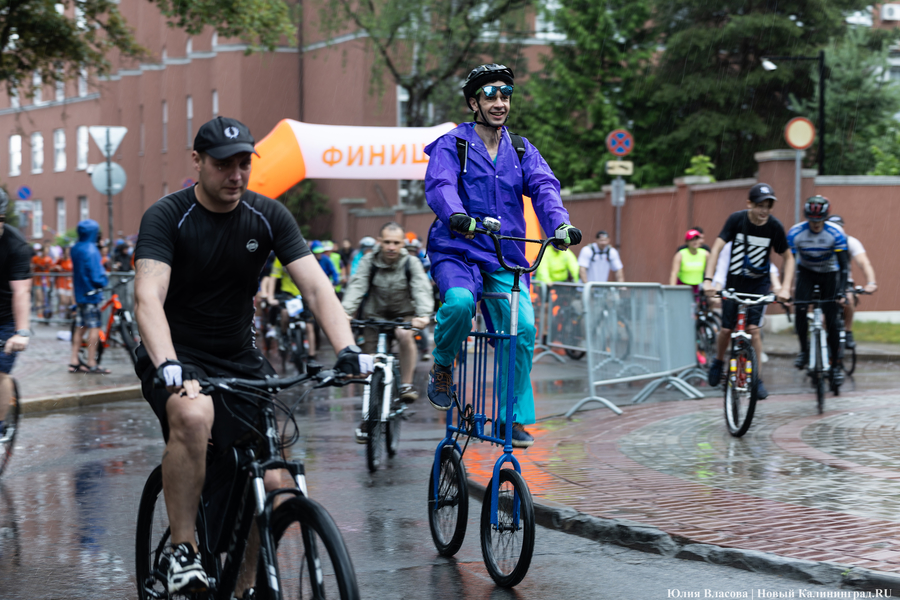 «Море положительных эмоций»: в Калининграде прошёл велопарад «День колеса» (фото)