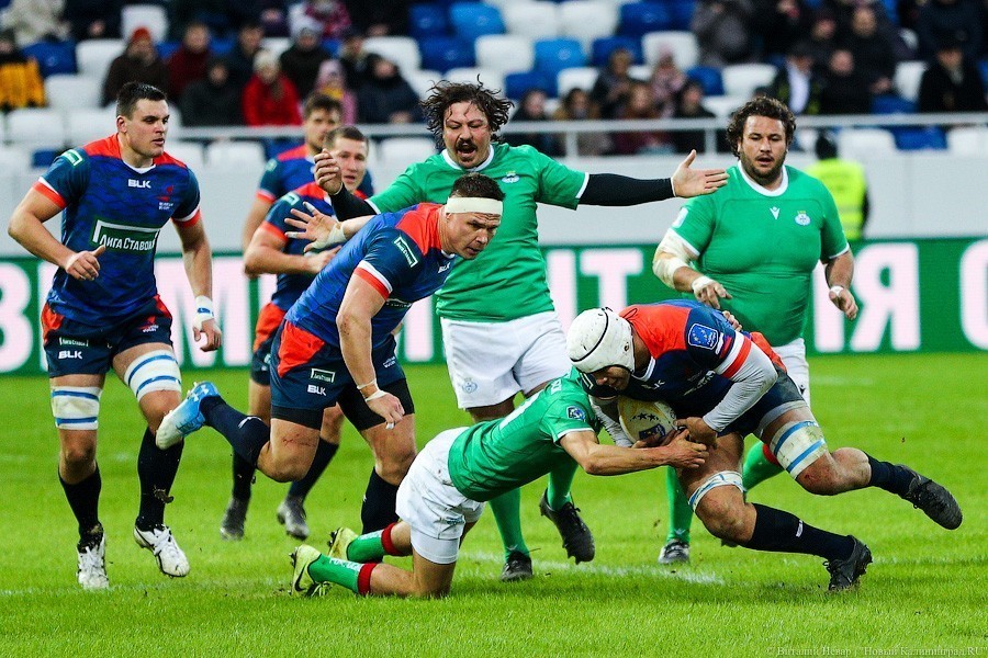 Россия — Португалия: как наши парни победили в матче Rugby Europe в Калининграде
