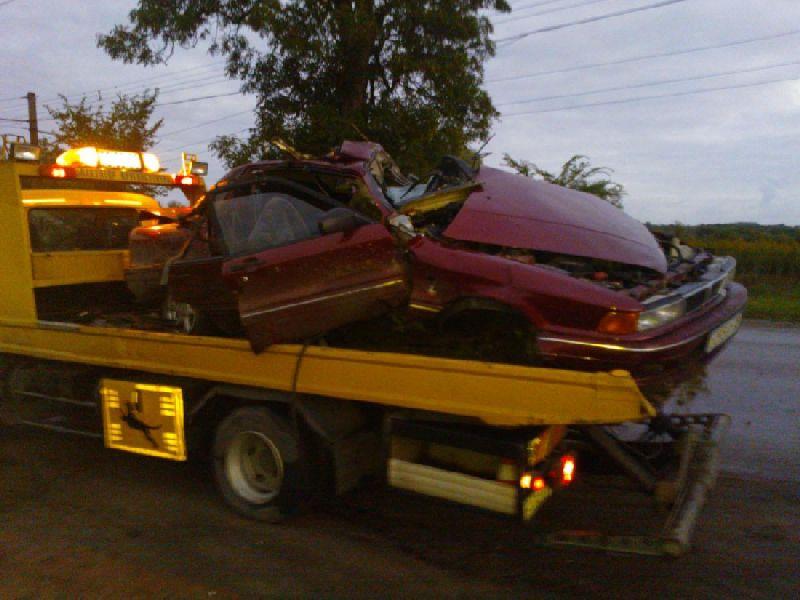 Между Окружной и пос. Борисово в ДТП погибли два человека (фото)