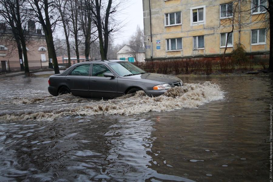 "Наводнение по-калининградски": фоторепортаж "Нового Калининграда.Ru"