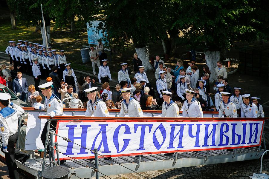 Флагманский выпуск: 39 кадетов получили дипломы на эскадренном миноносце «Настойчивый»