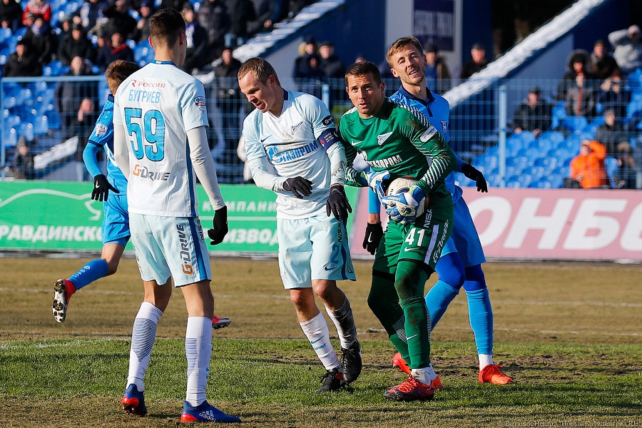 С разъединением болельщиков: как «Балтика» проиграла «Зениту-2» (фото)