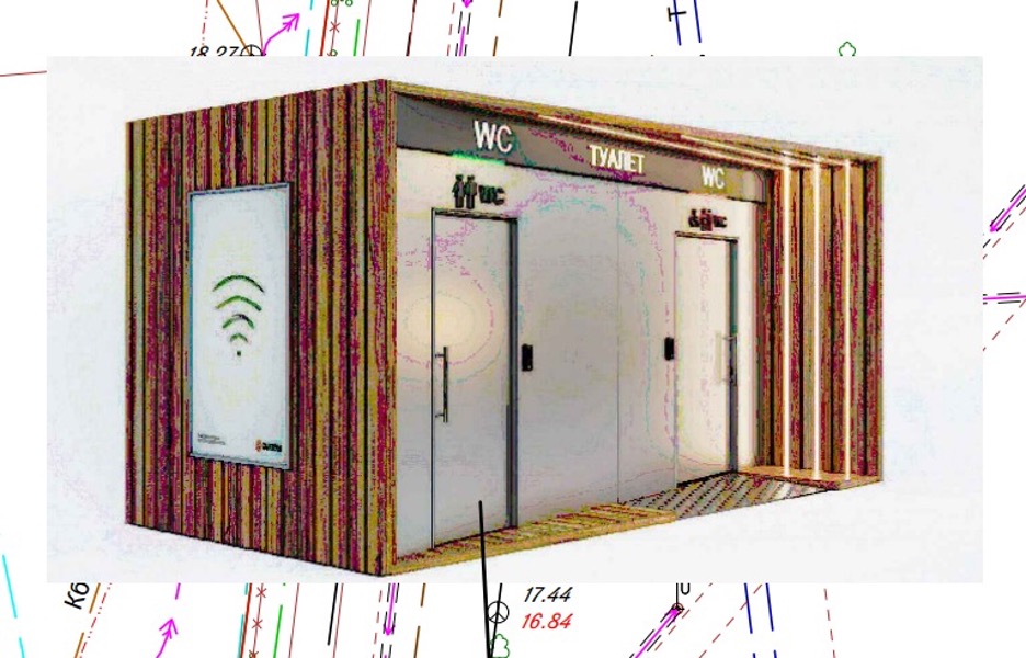 На Рокоссовского хотят установить общественный туалет за 7 млн рублей (фото)