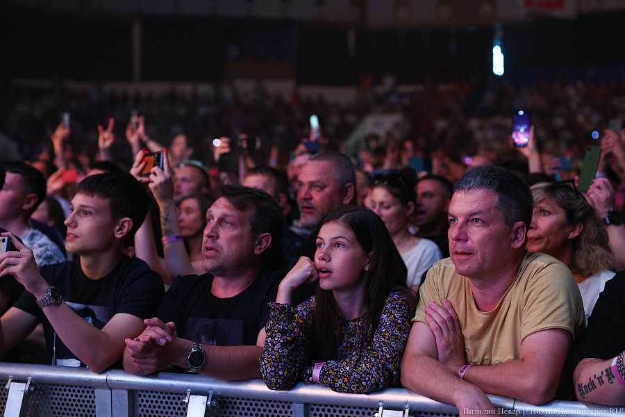 В Калининграде прошёл концерт группы «Кино». Голос Виктора Цоя оцифровали (фото)