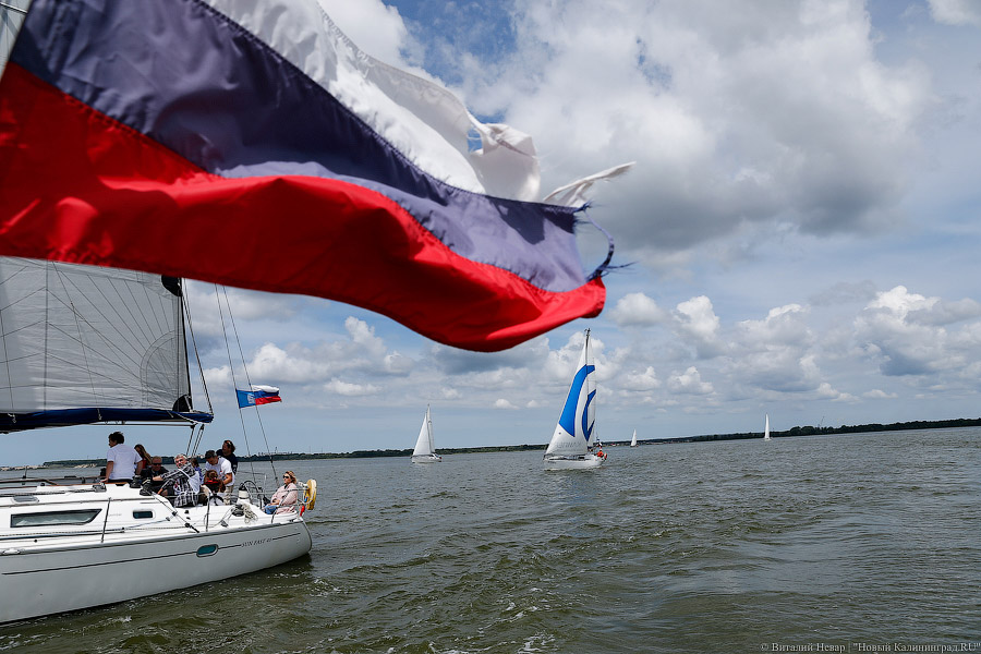 «Паруса духа»: как в Калининградском заливе инвалиды в регате побеждали