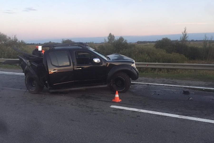 По факту ДТП с грузовиком и внедорожником под Гвардейском возбуждено дело