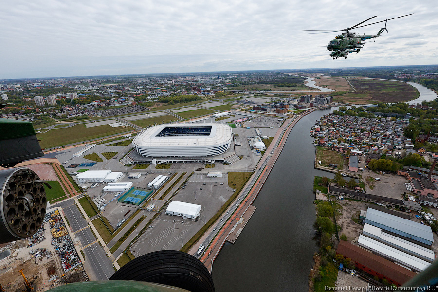 Мне сверху видно все: репетиция воздушного парада в Калининграде (фото)