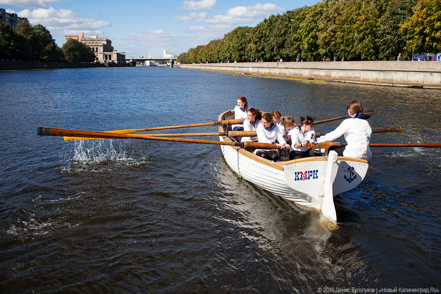 Суши весла!: в Калининграде состоялась международная «Прегельская регата»