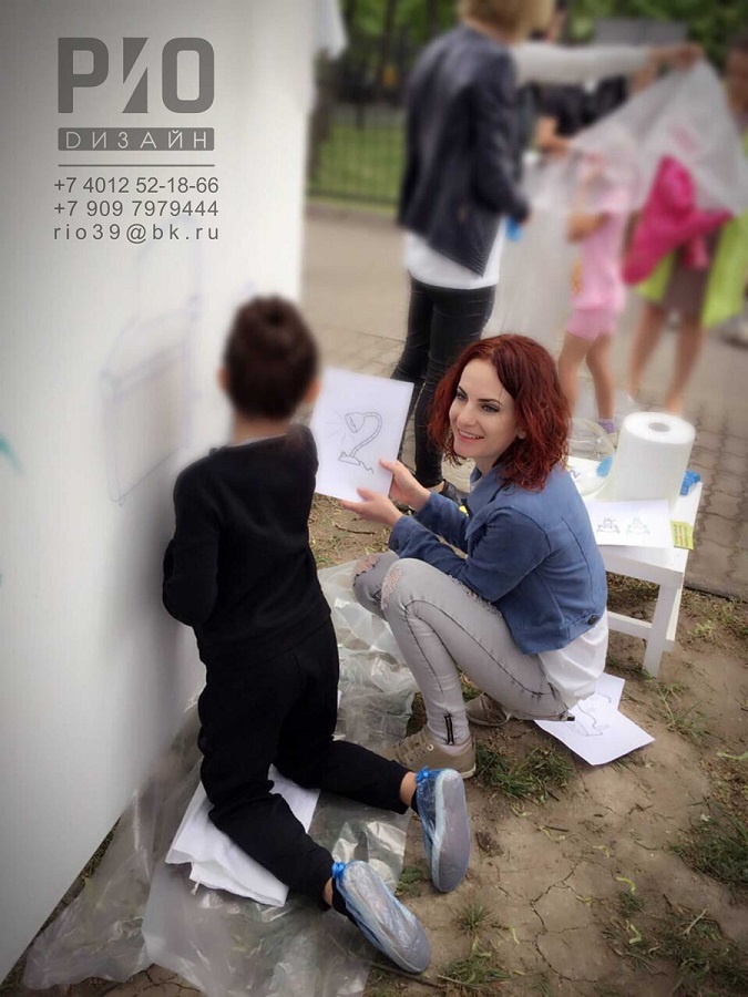 Дети Калининграда освоили новую профессию дизайнера интерьера!