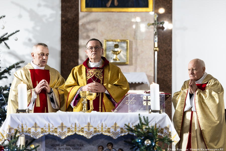 Навстречу Рождеству: как прошел католический сочельник в Калининграде (фото)