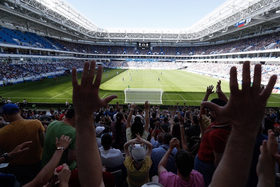 Названо точное количество зрителей матча открытия стадиона «Калининград»