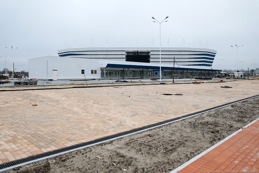 «Коммерсант»: по делу о хищениях при строительстве стадиона «Калининград» задержаны бизнесмены