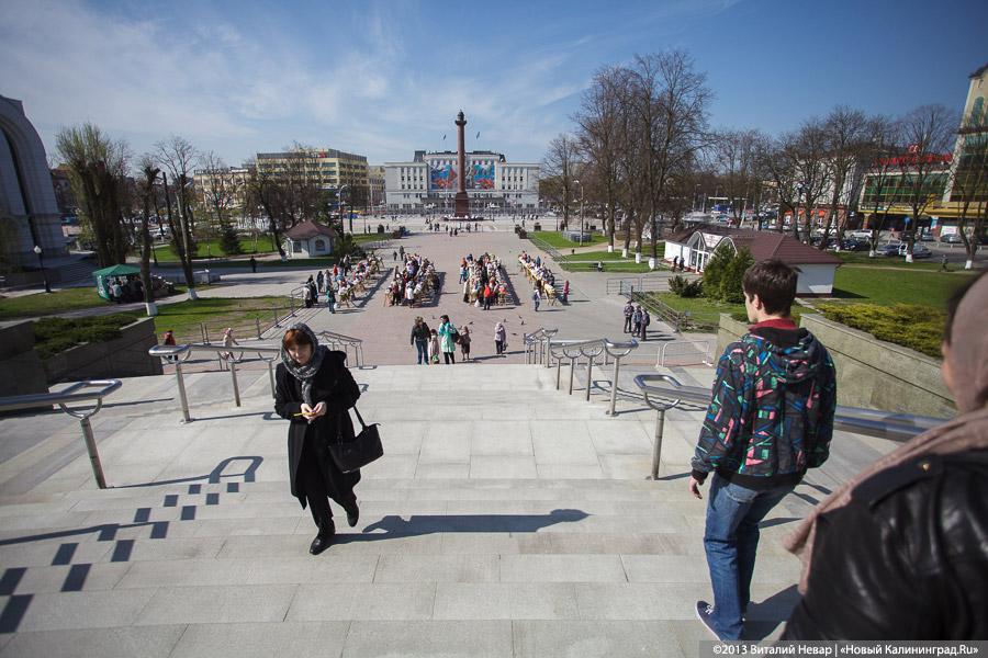 «Святись, кулич»: освящение пасхальной трапезы у собора Христа Спасителя