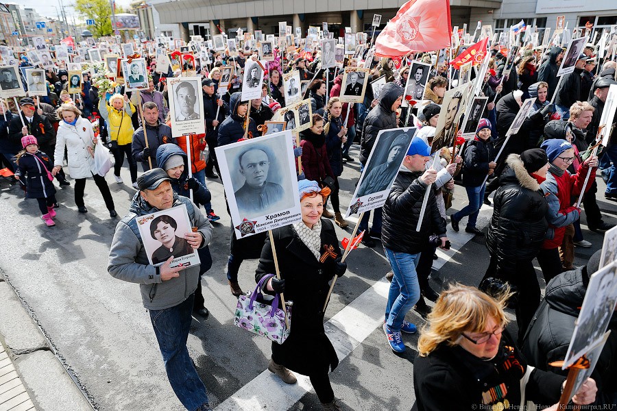 Вечная память: шествие «Бессмертного полка» в Калининграде
