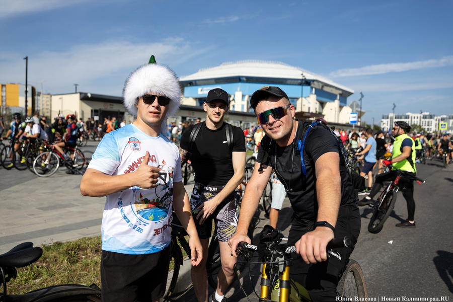 До моря на двух колёсах: в Калининграде проходит велопробег «Тур-де-Кранц» (фото)