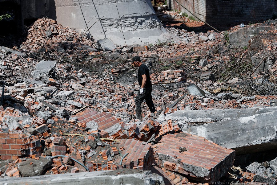 Конец «Дариты»: как сносят здания бывшего ЦБЗ на Ялтинской (фото)  