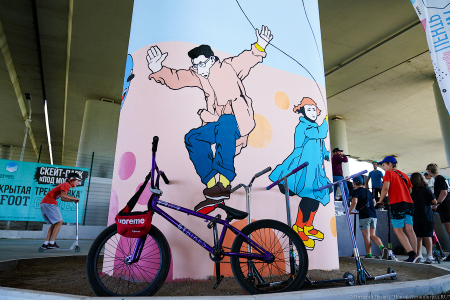 В Калининграде стало ещё одним скейт парком больше. Вот что там происходит